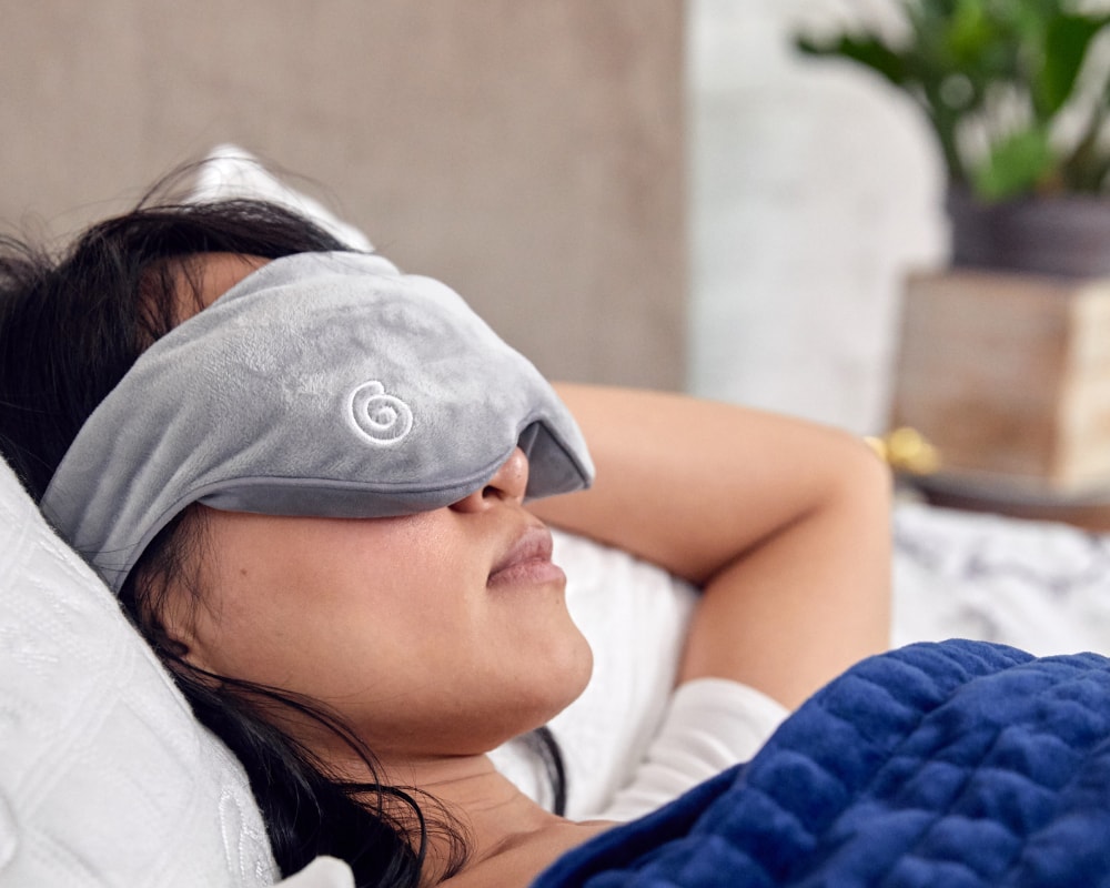 Gravity Weighted Sleep Mask