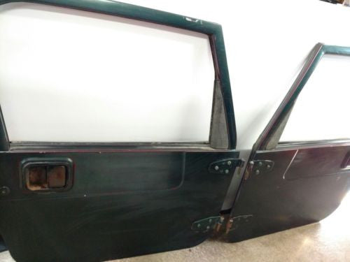 Jeep Wrangler TJ Full Steel Doors 97-06 Glass Roll Up Windows green gr -  Stryker Motors