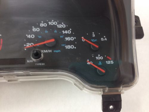 2001 JEEP WRANGLER TJ SPEEDOMETER Gages KM Dash Cluster Gauges - Stryker  Motors