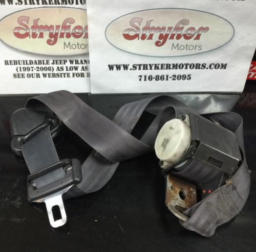 Front Male Seat Belt, Jeep Wrangler TJ, 1997-2006 OEM Right Passenger -  Stryker Motors