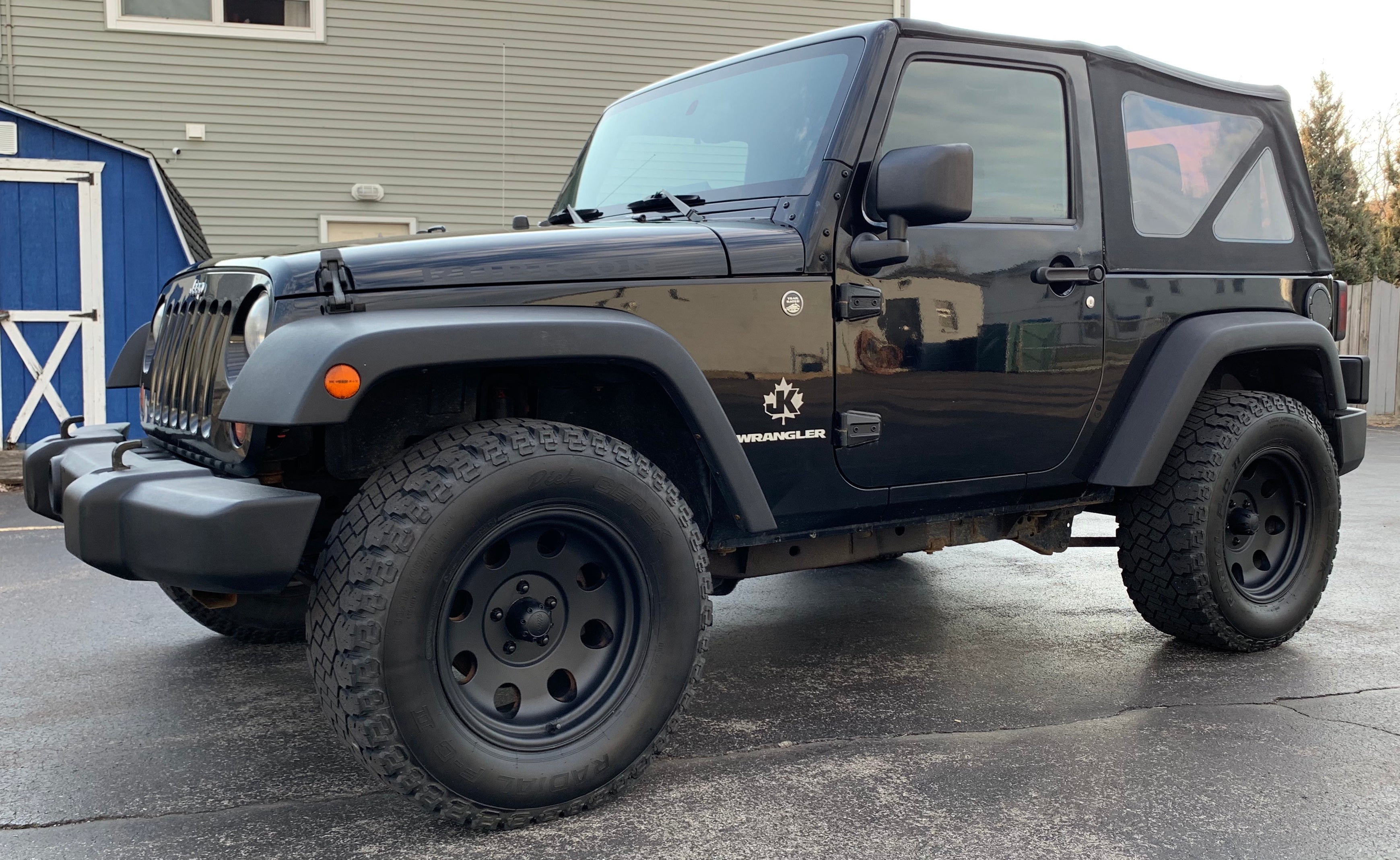 SOLD !!!!! 2007 Jeep Wrangler JK Rubicon 2 door 33” Tires, Dana 44's L -  Stryker Motors