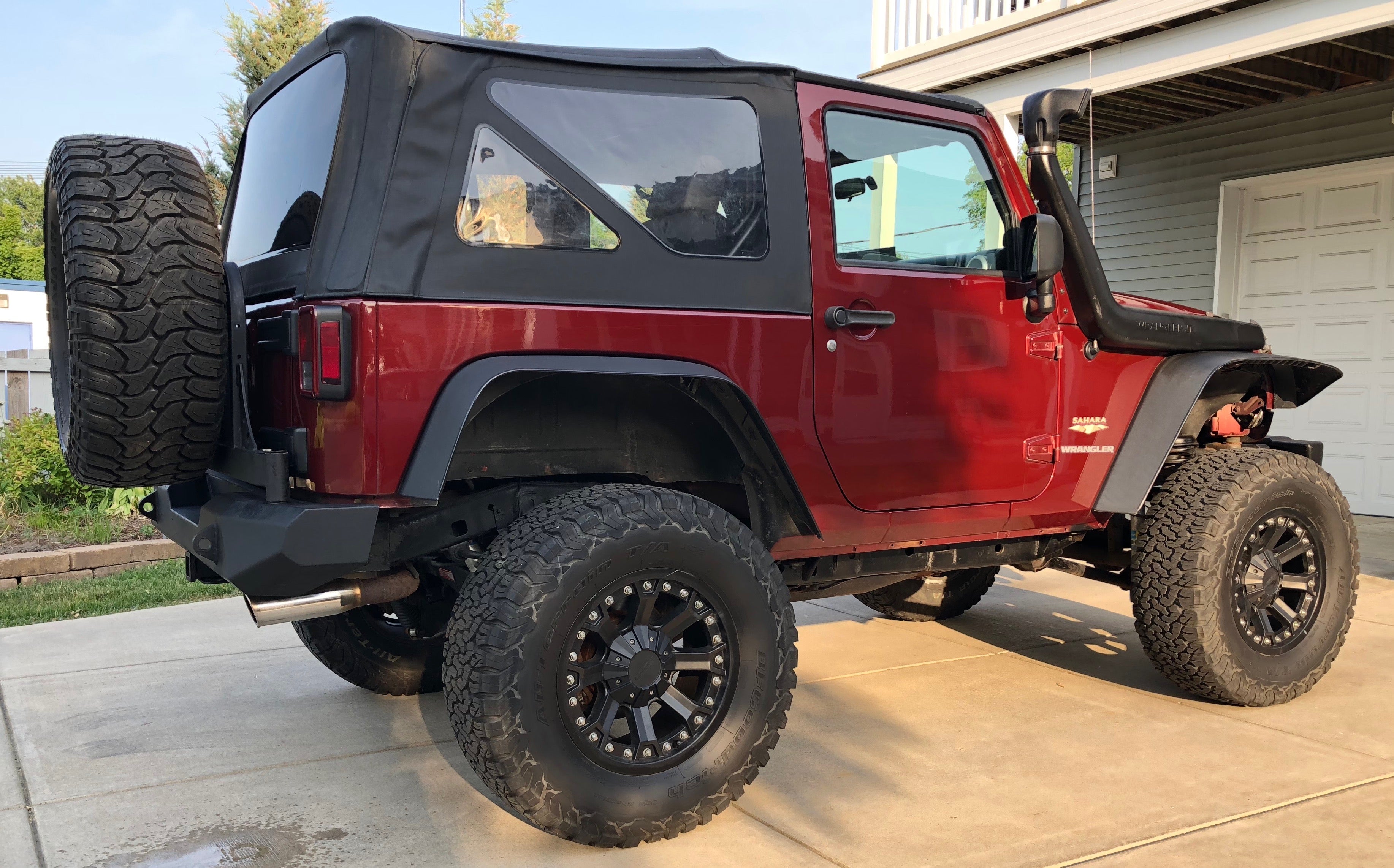 SOLD!!!**** 2008 Jeep Wrangler Sahara JK 2 door Manual 6 speed 4