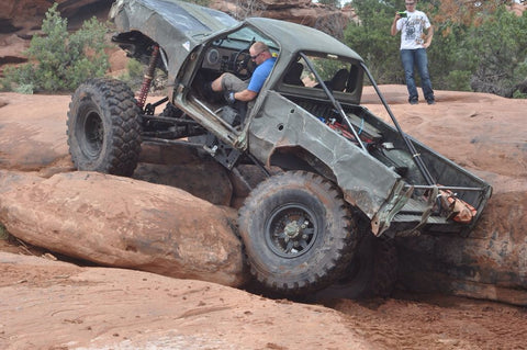 Crawling up the Rocks!