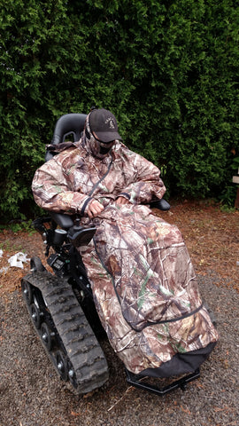 IWOM Pursuit XT Adaptive Hunting Suit is Insulated and Waterproof Realtree Camo option Shown