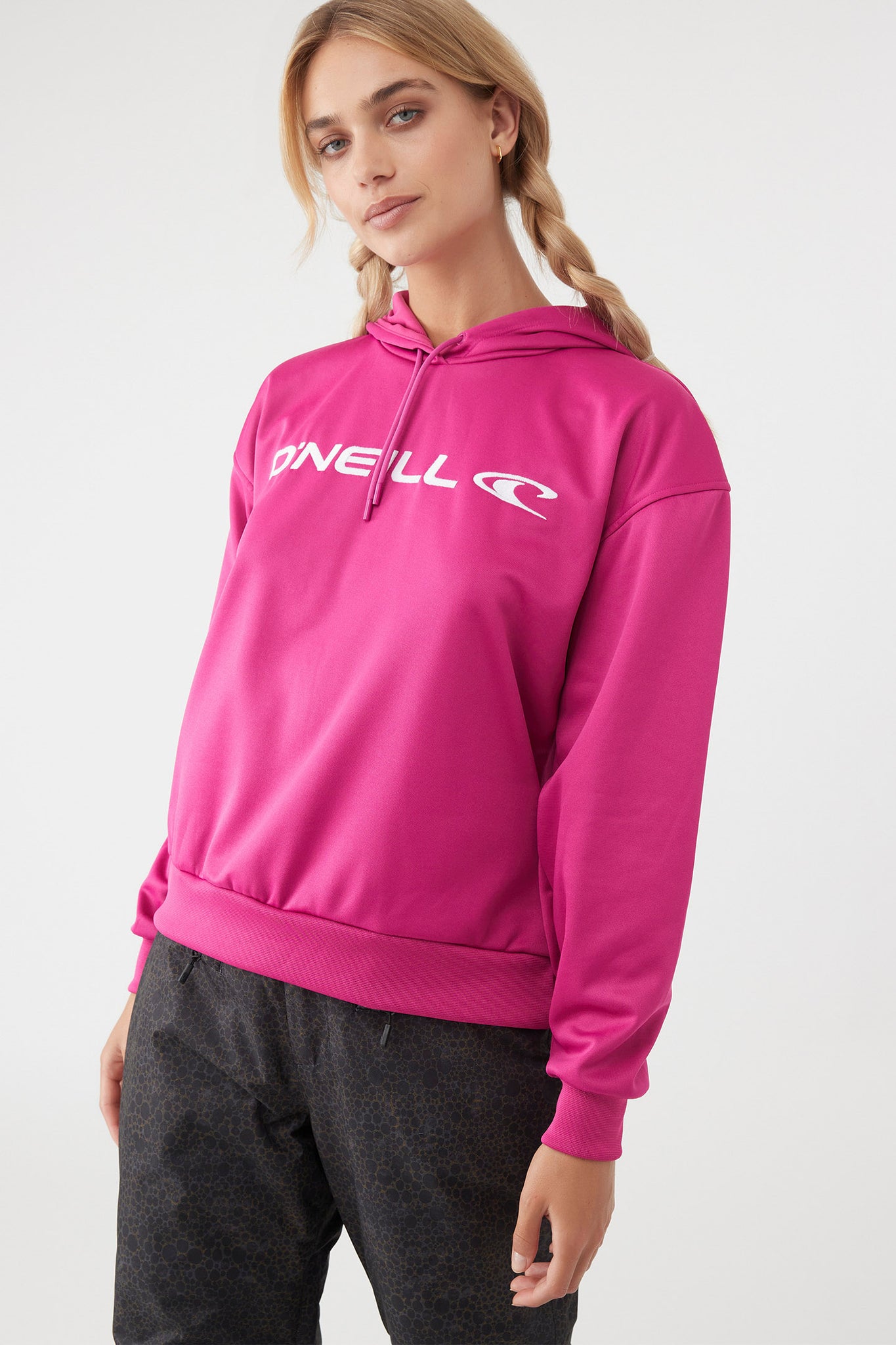 Rutile Hoodie Fleece - Fuchsia Rd | O'Neill Snow