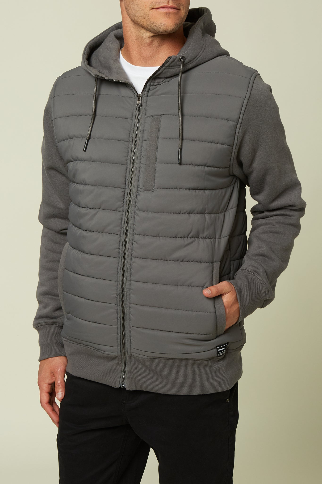 Shibuya Quilted Hoodie Castle Rock O Neill