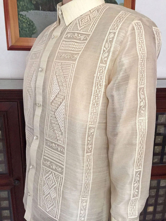 Barong Tagalog for the Groom – Heritage Barong