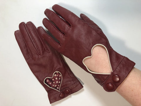 leather gloves