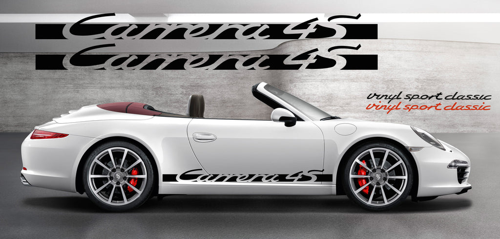 CARRERA 4S SIDE GRAPHICS FOR PORSCHE 911 – VINYLSPORTCLASSIC