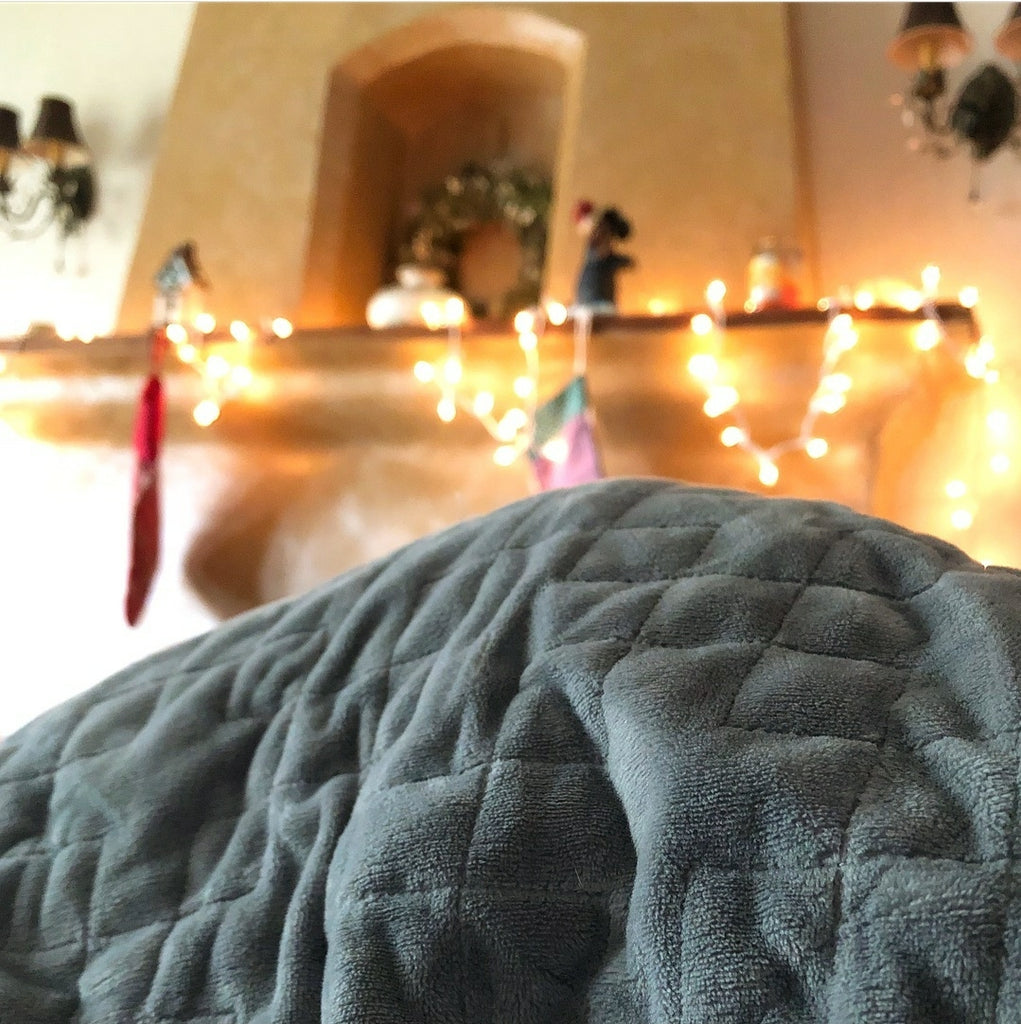 Weighted Blanket with a Quilted Duvet Cover – DYB | Do Your Best
