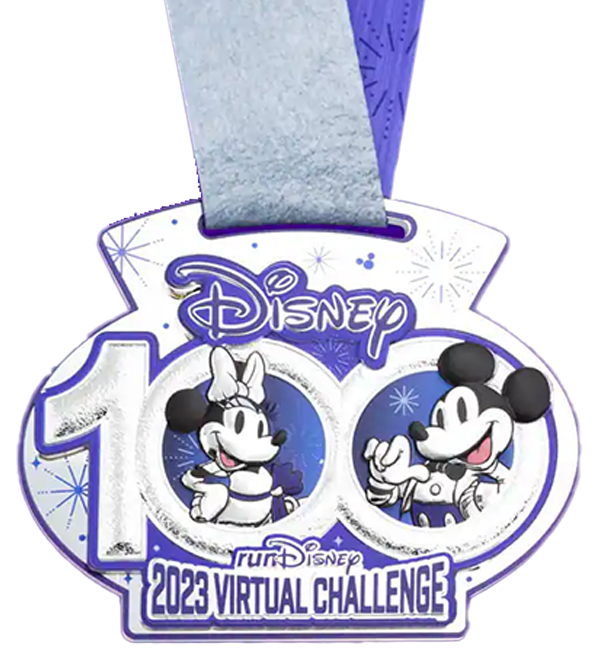 mickey 5k challenge medal