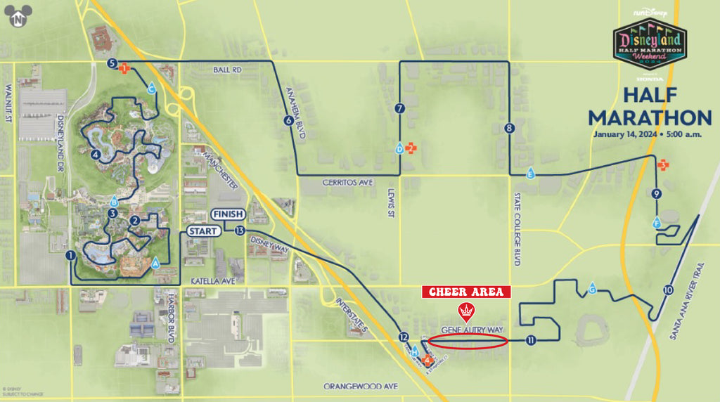 half marathon map