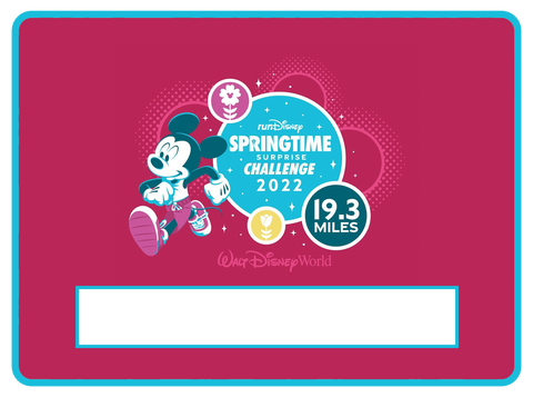springtime challenge bib