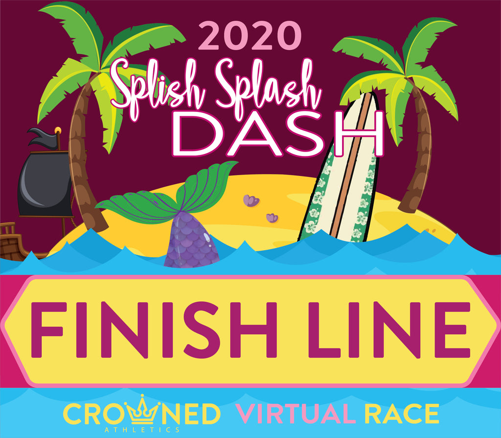 splish splash dash finish line