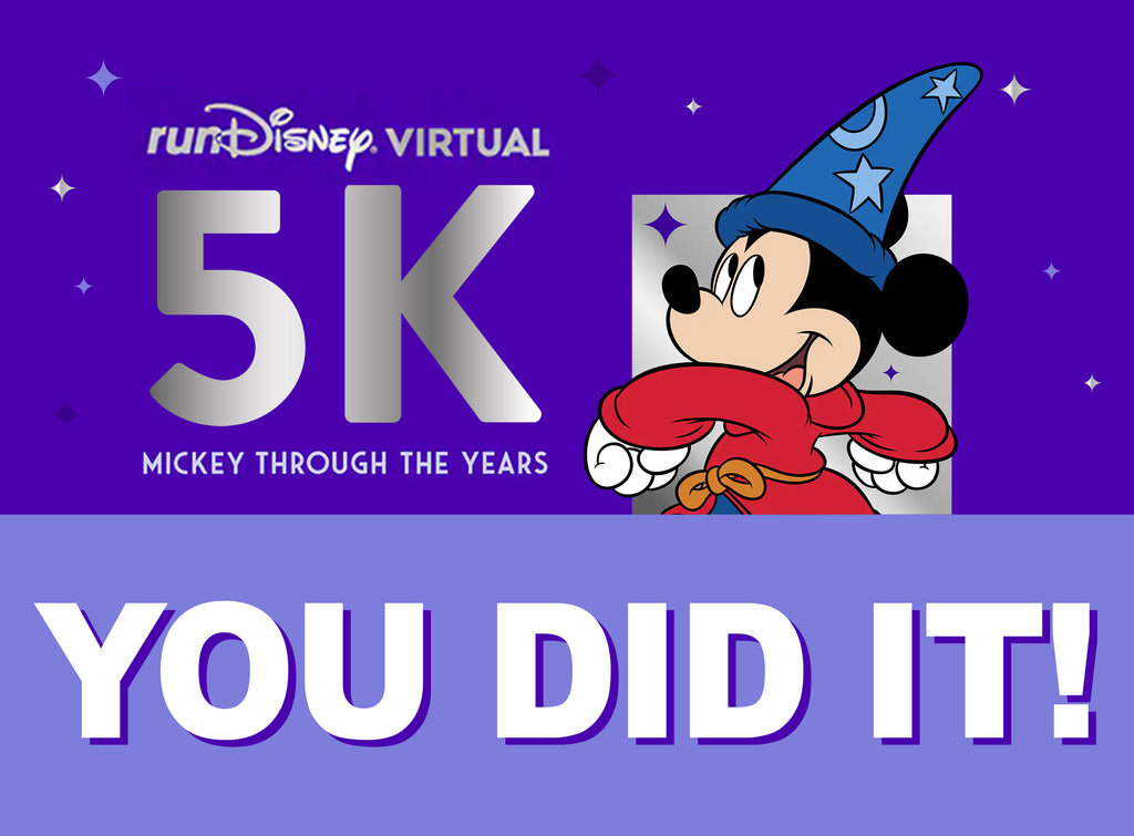 sorcerer mickey 5k finish