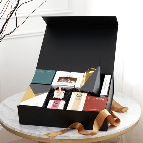 Delight in Our Sweet Christmas Gift Box Overflowing with an Array of Festive Sweets and Treats