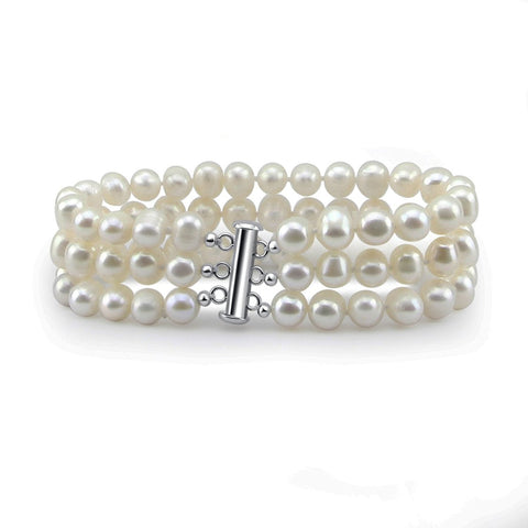 3 pearl bracelet