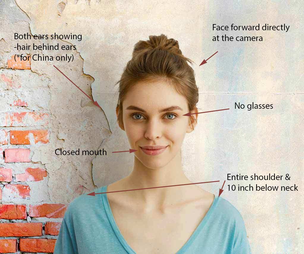 cvs passport photo requirements