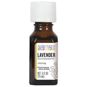 Aura Cacia Lavender Essential Oil 0.5 fl. oz.