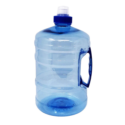 5 GAL Blue Plastic Jug / Water Container with White Cap – R & B Import