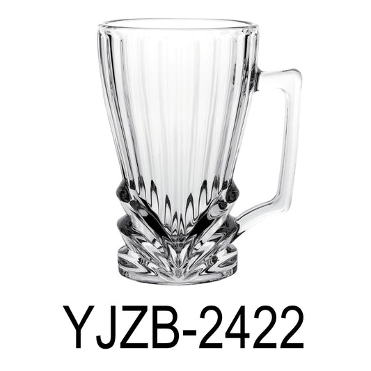 6 PC Clear Mug Set With Handle – R & B Import