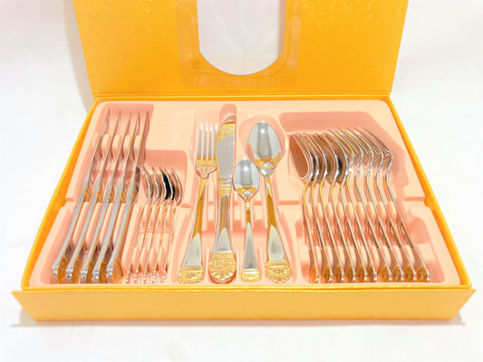 84 PC Silver Greek Cutlery Set – R & B Import