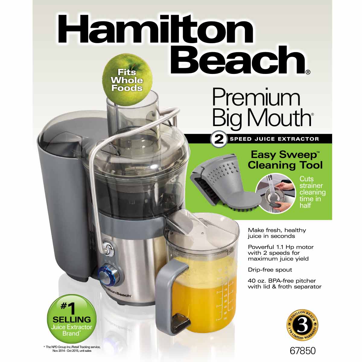 hamilton beach juice extractor