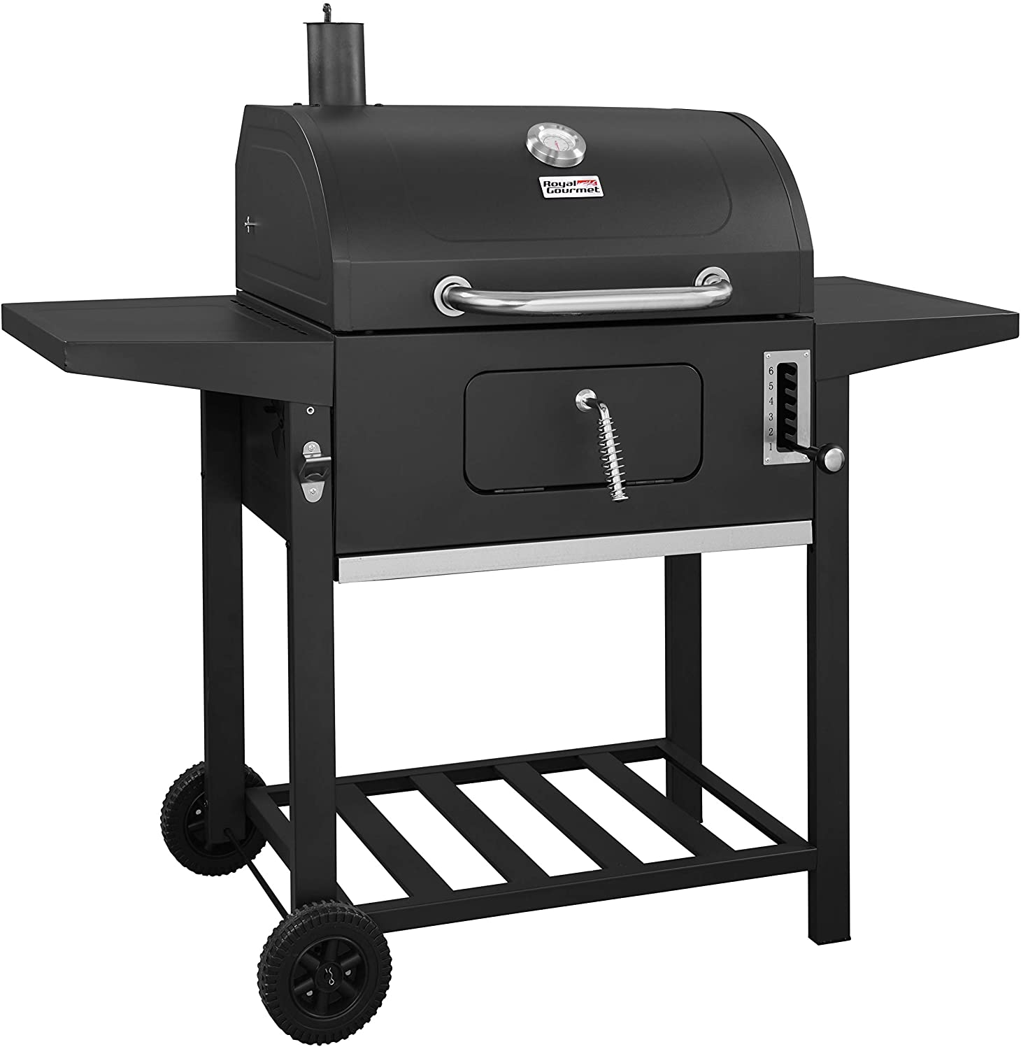 open charcoal grill