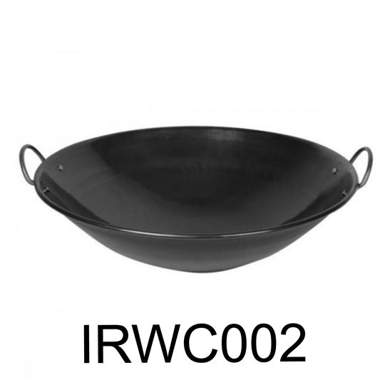 Gibson Our Table 10.5 Inch Pre-seasoned Cast Iron Wok In Black : Target