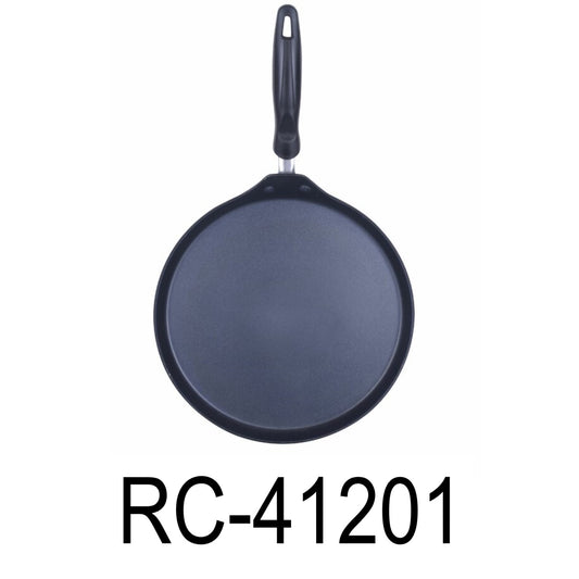 Nonstick Crepe Pan Granite Coating Flat Skillet Dosa Tawa Tortilla