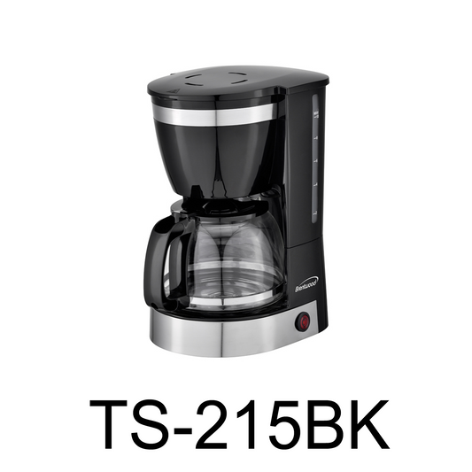 Brentwood TS 222BK 12 Cup Digital Coffee Maker Black Programmable