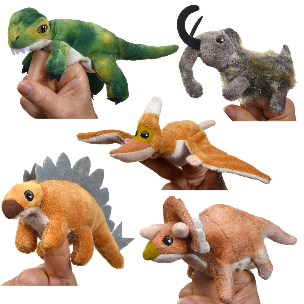 dinosaur finger puppets