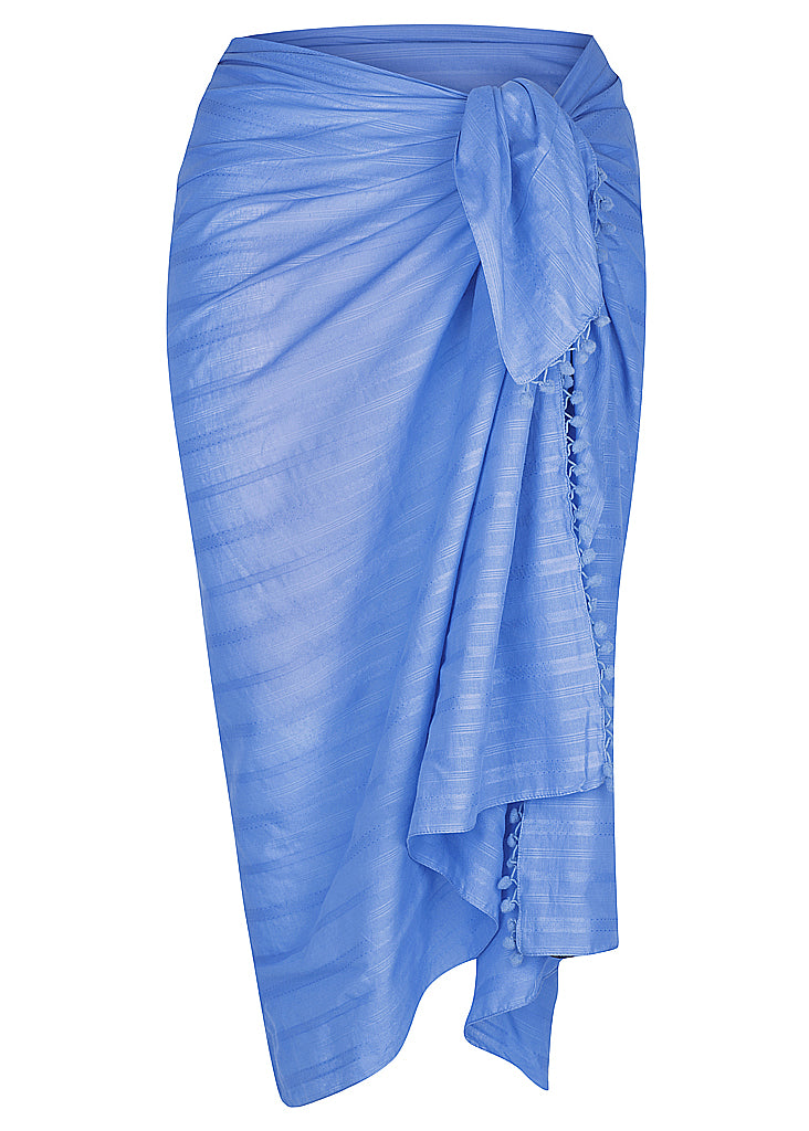 cobalt blue beach cover up