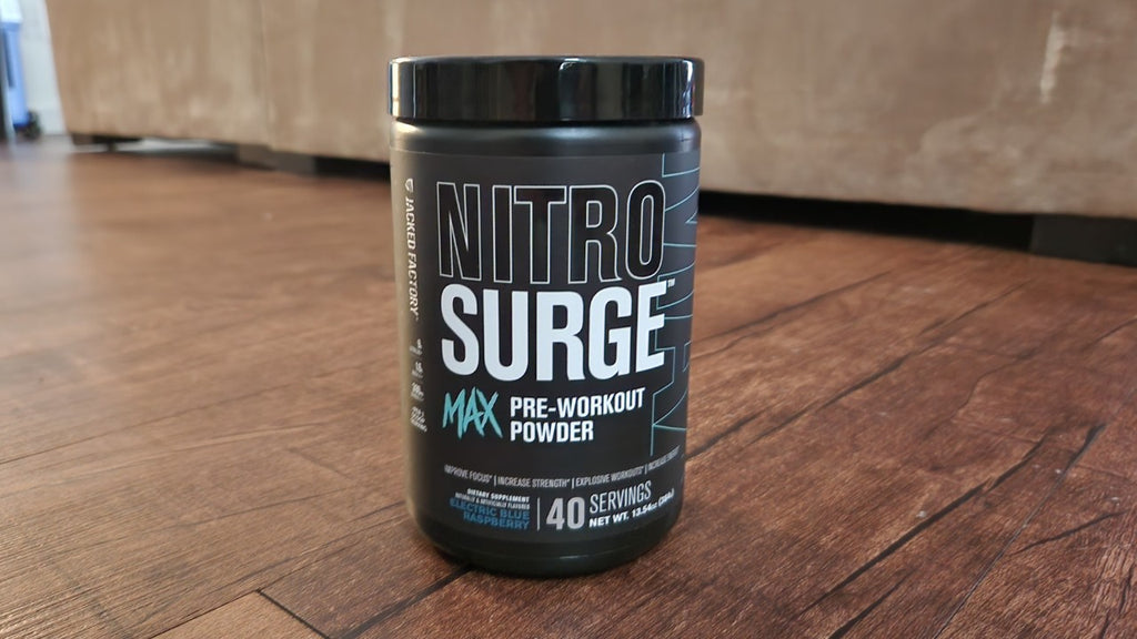 Jacked Factory Nitrosurge Max Pre Workout Without Beta-Alanine