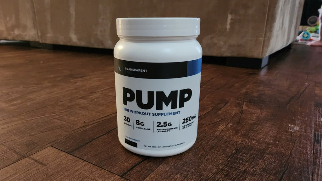 Transparent Labs Pump Pre-Workout No Beta Alanine