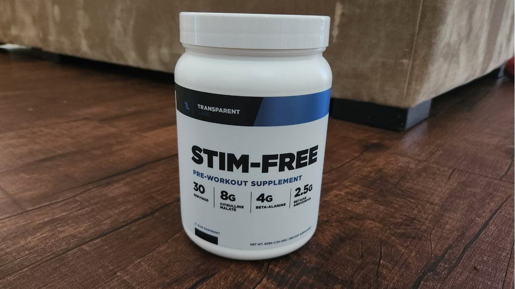 Transparent Labs Stim Free Pre Workout No Creatine