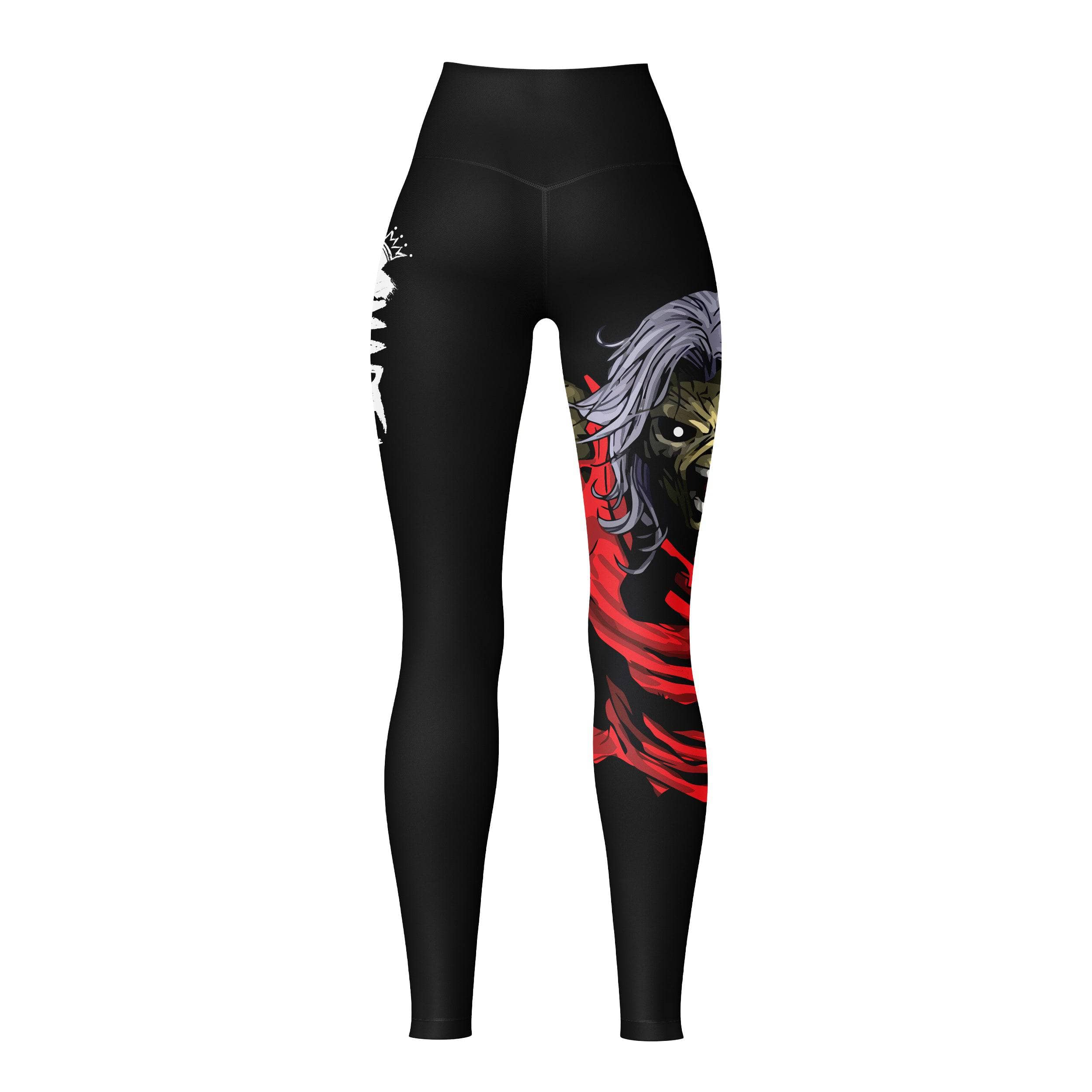 Legging Pantalones De Iron Maiden W A Sport - A Matter Of Life And Death  Para Mujeres
