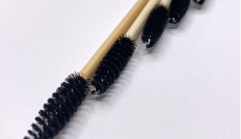 Image showing clean spoolie eyelash brushes