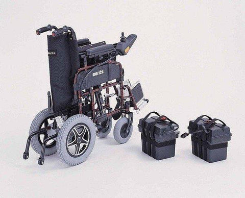 Merits Health P101 Folding Electric Wheelchair