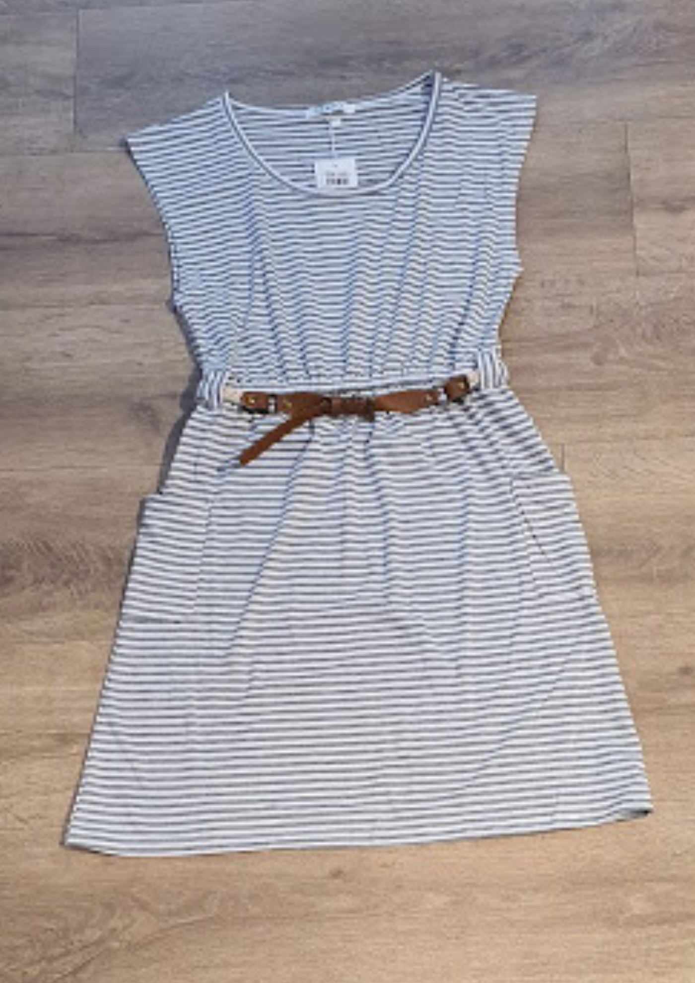 Short striped dress 47053
