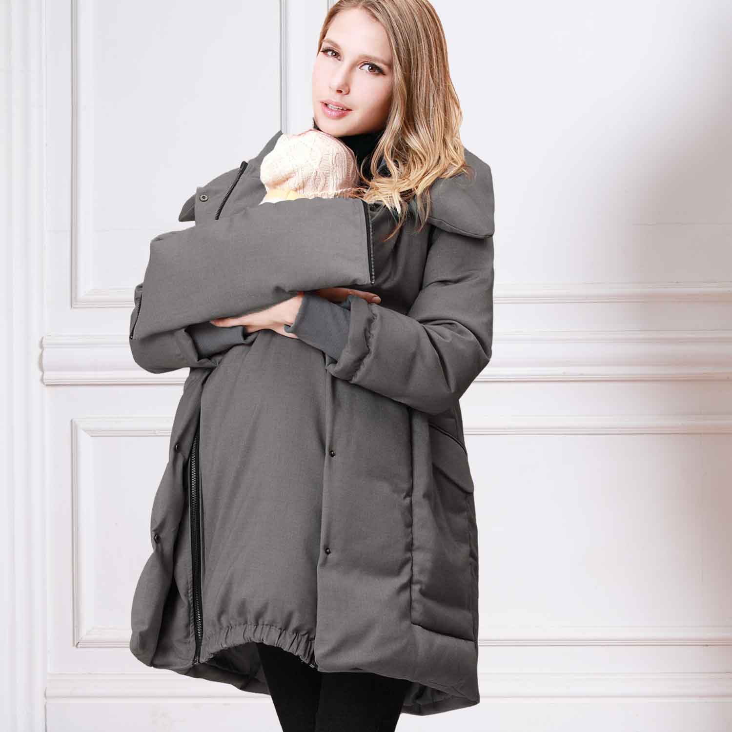 coat to wear with baby carrier