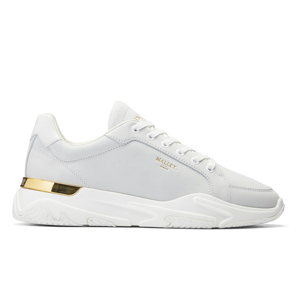 white tommy mallet trainers