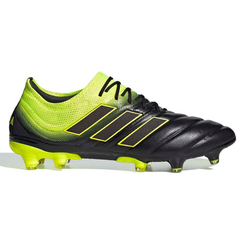 adidas black and yellow football boots