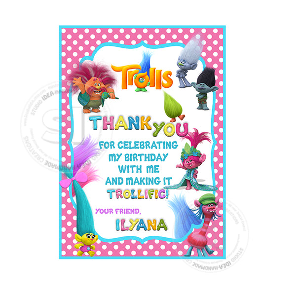 custom-trolls-birthday-invitation-with-free-thank-you-card-personalize