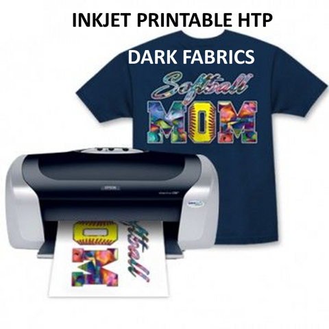 Inkjet Printable Dark A4 Heat Transfer Paper (HTP) – Vinyl Craft ...