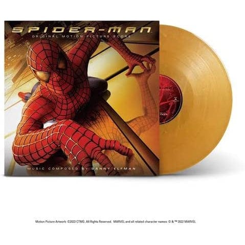Spider-Man (2002) Soundtrack: - Danny Elfman [Gold Vinyl] – Golden Discs