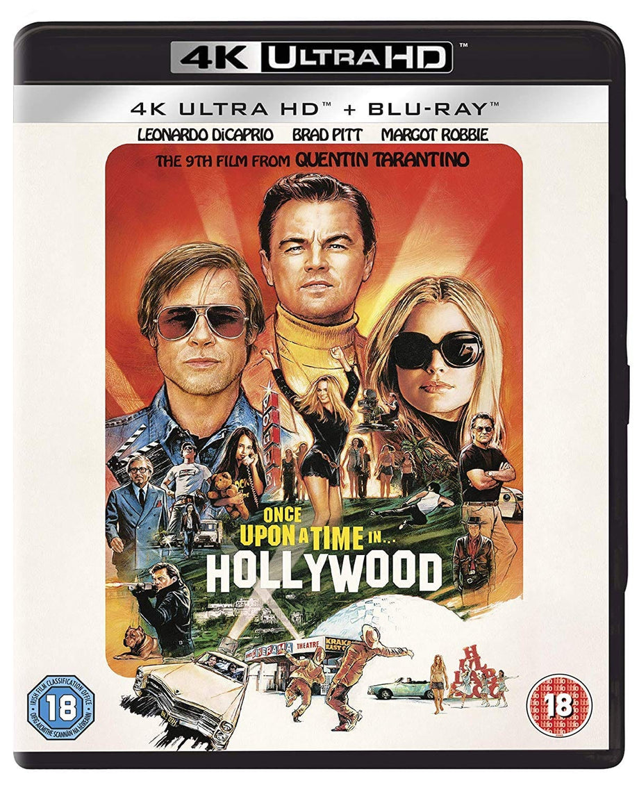 Once Upon a Time In Hollywood Quentin Tarantino DVD