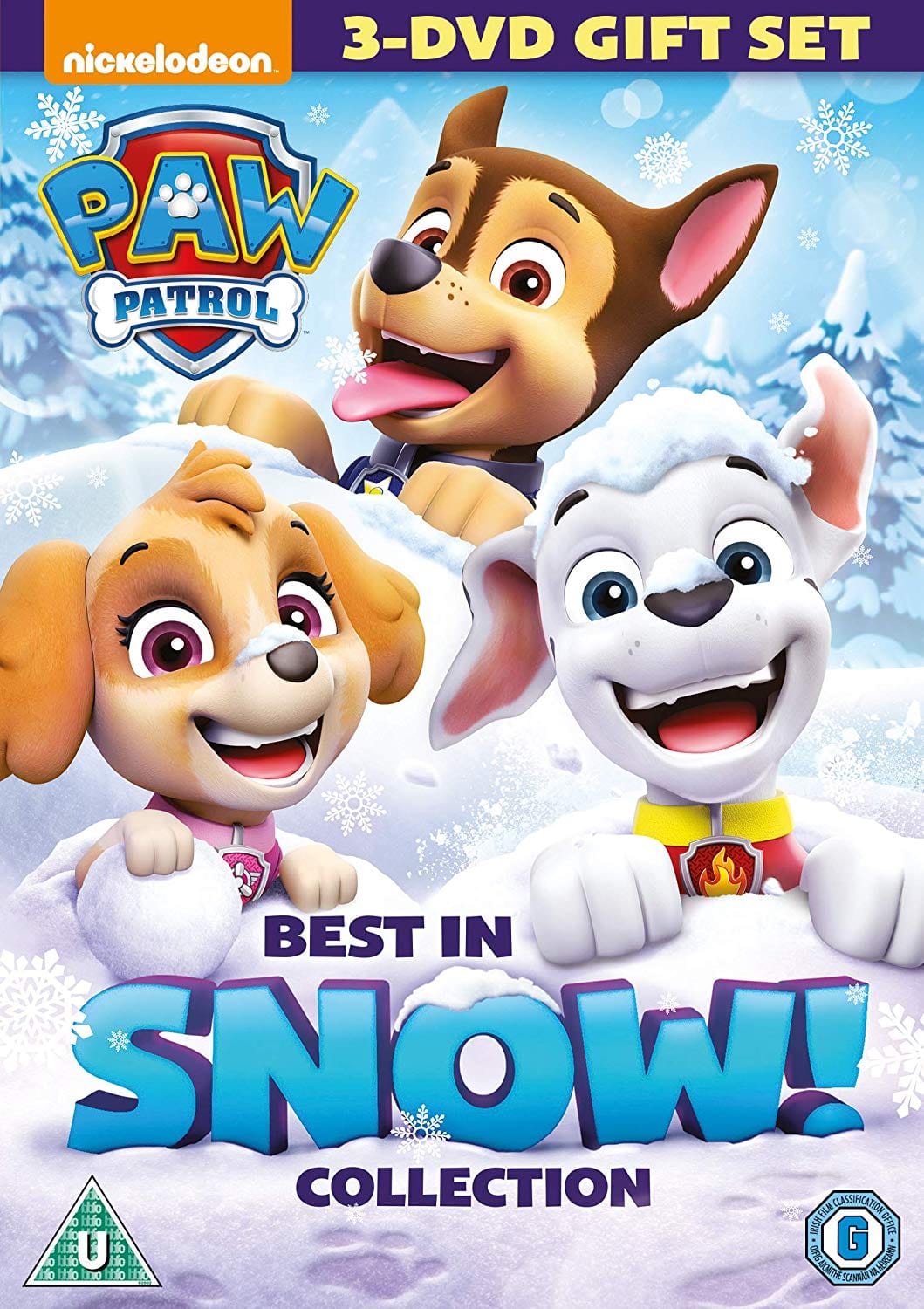 Paw Patrol Best In Snow Christmas Boxset [DVD] Golden Discs