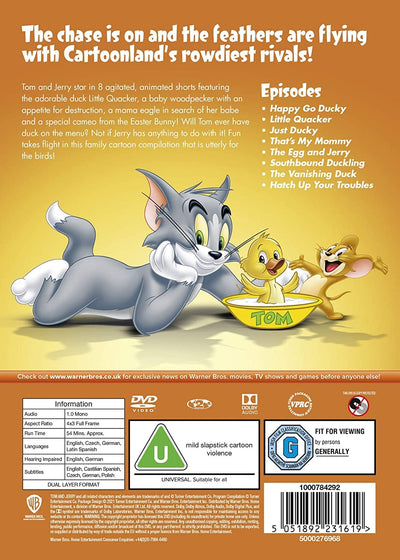 Tom and Jerry: Follow That Duck! [New line look] [DVD] - Golden Discs