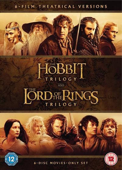 The Hobbit Trilogy/The Lord of the Rings Trilogy - Peter Jackson [DVD]